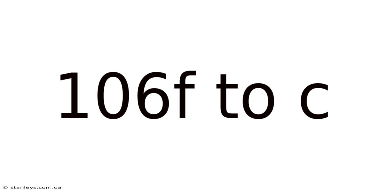 106f To C