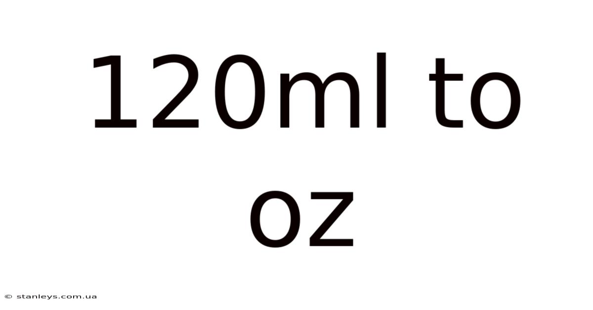 120ml To Oz