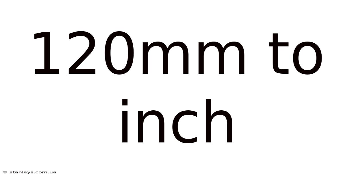 120mm To Inch