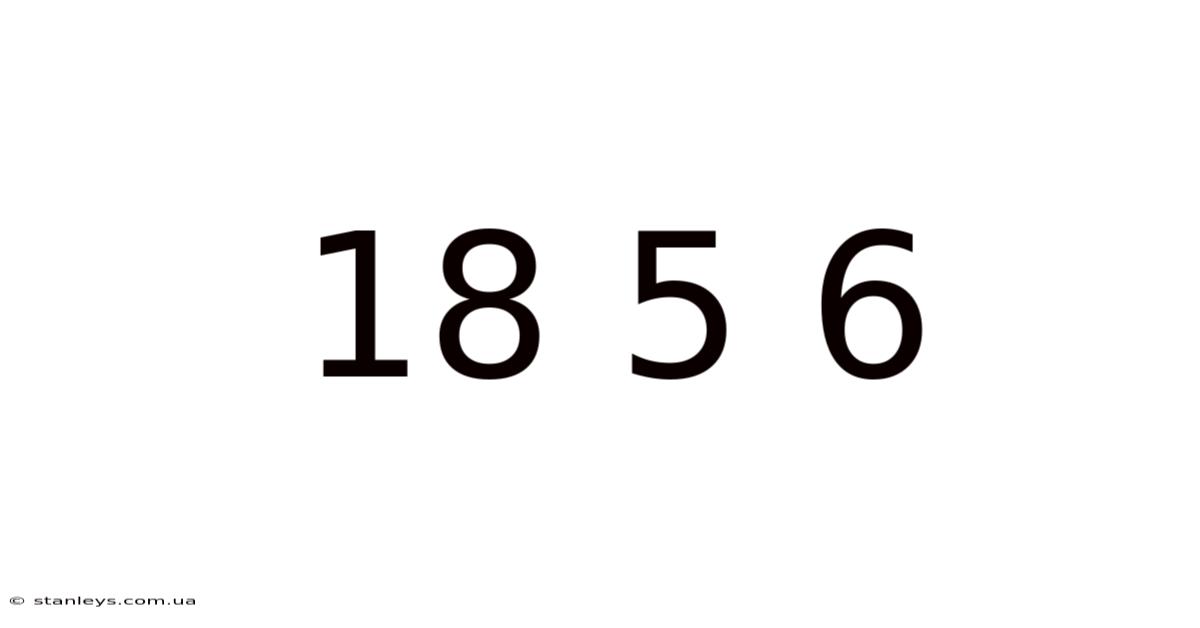 18 5 6