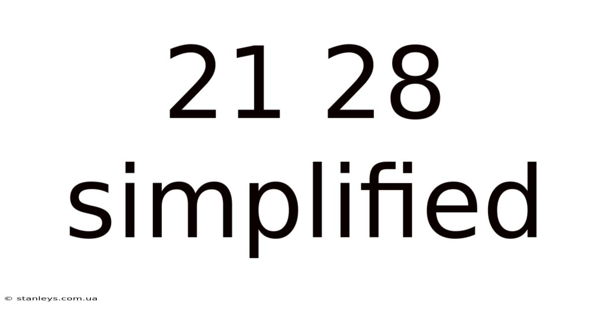 21 28 Simplified