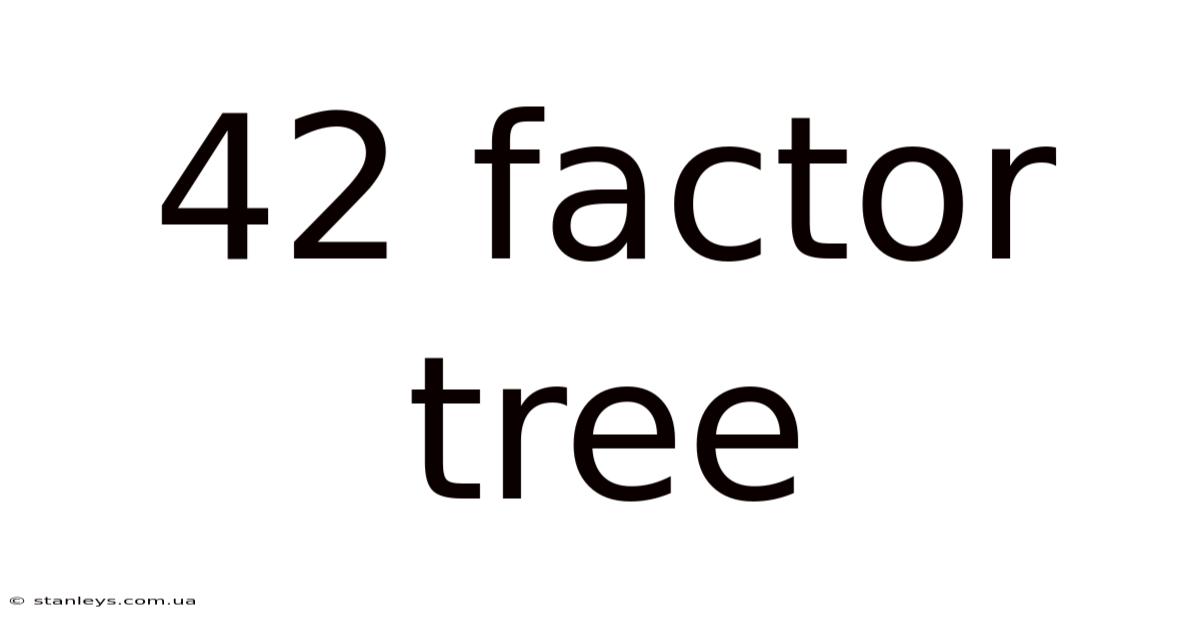 42 Factor Tree