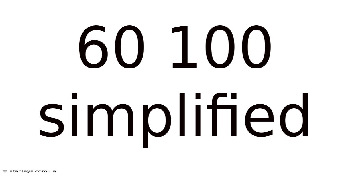 60 100 Simplified
