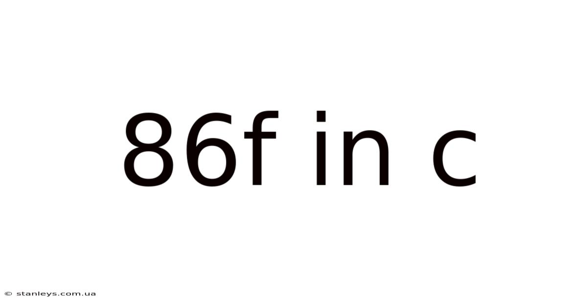 86f In C