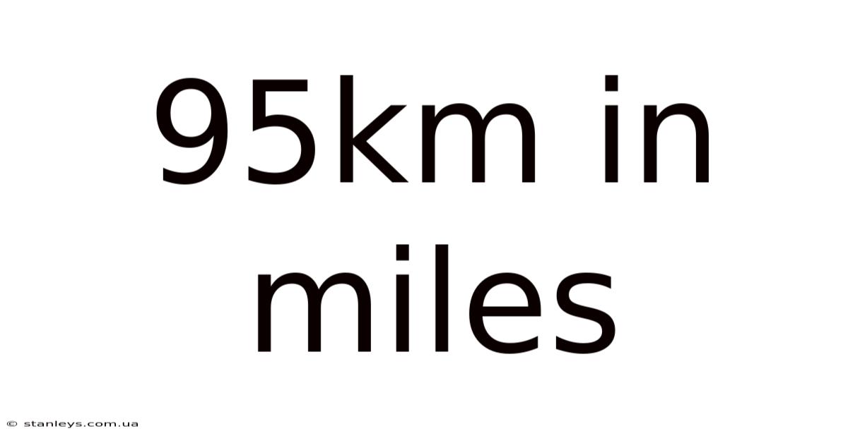 95km In Miles