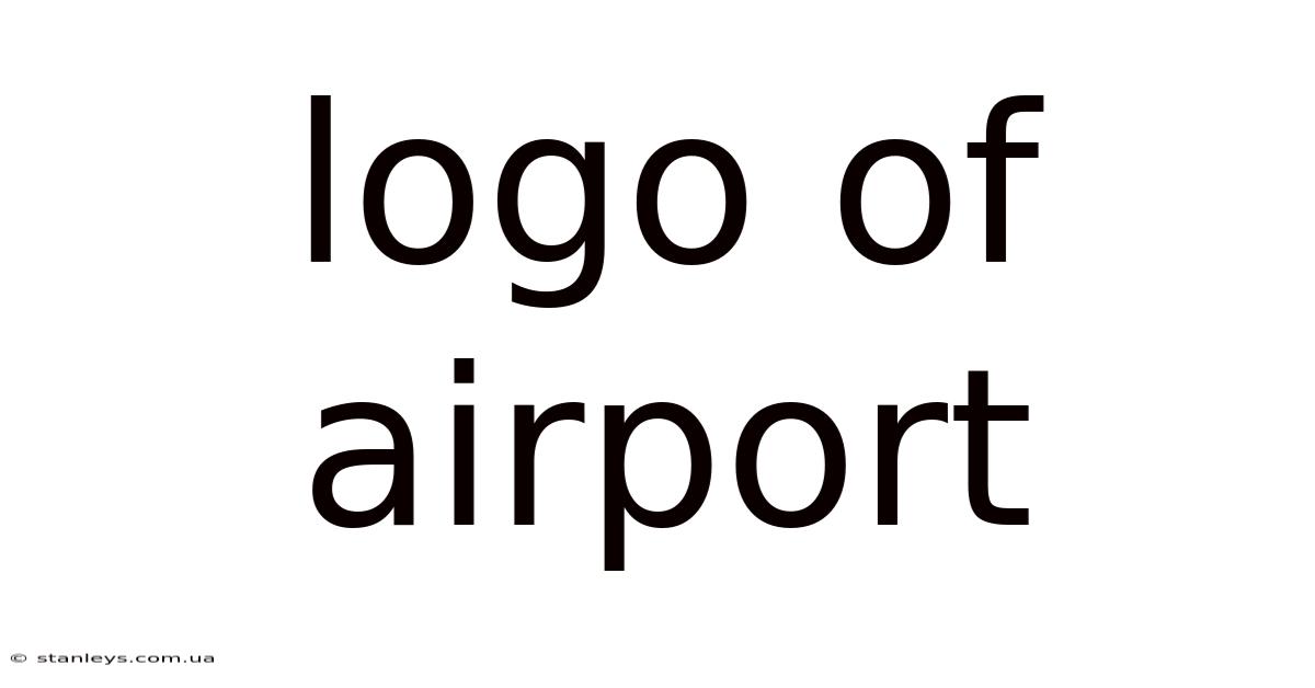 Logo Of Airport